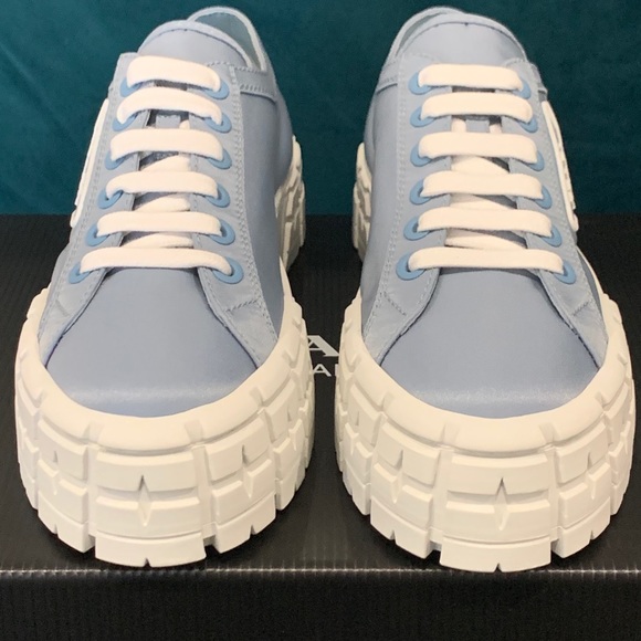SOLD - Prada Gabardine Sneakers 9.5 - Picture 2 of 6